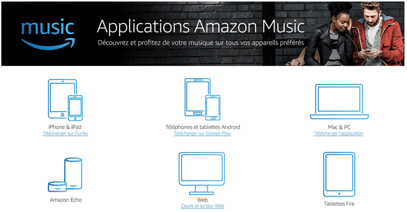 télécharger l’application Amazon Music