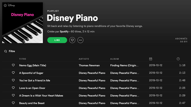 Disney Piano