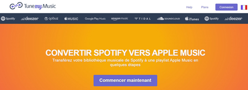 Importer des playlists Spotify vers Apple Music avec Tune My Music
