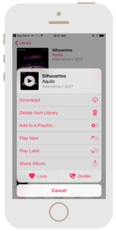 écouter Apple Music sur un appareil iOS