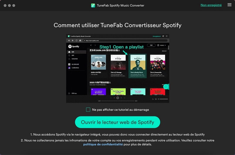 TuneFab Convertisseur Spotify Mac