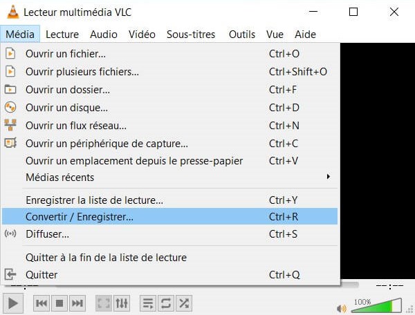Convertir AIFF en MP3 en utilisant VLC